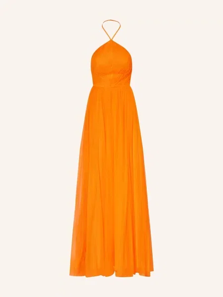 Vera Wang Sukienka Wieczorowa Bellevue orange pomarańczowa