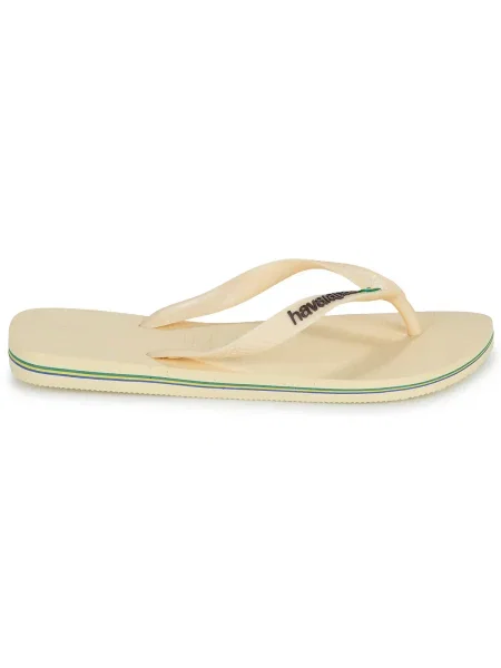 Tenisky Havaianas s autogramom béžová