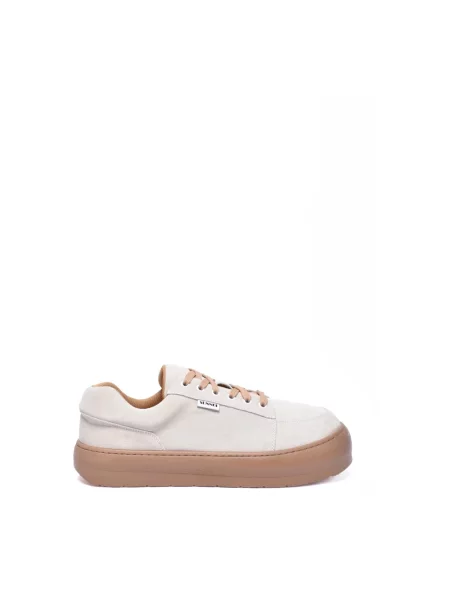 Sneakersy Sunnei zamszowe beżowe