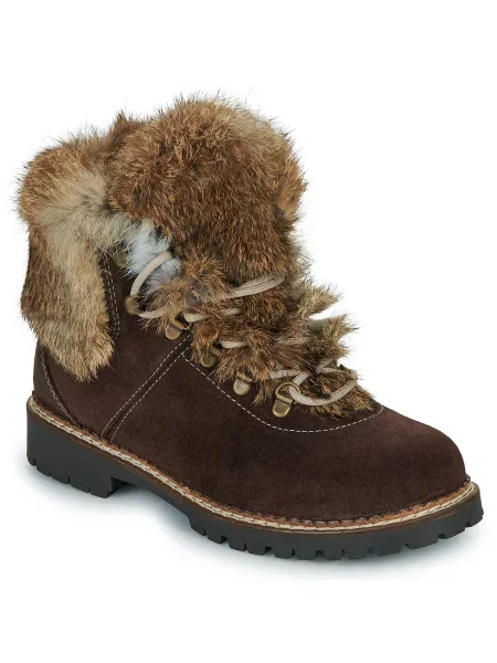 Kotníkové boty Kimberfeel hnědé