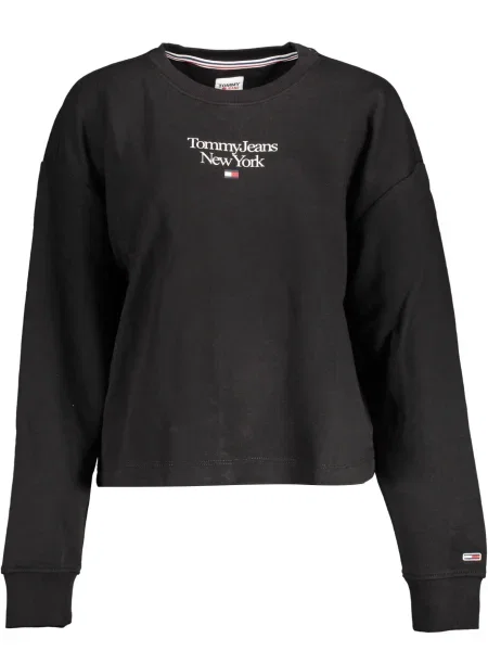 Bluza z kapturem Tommy Hilfiger czarna