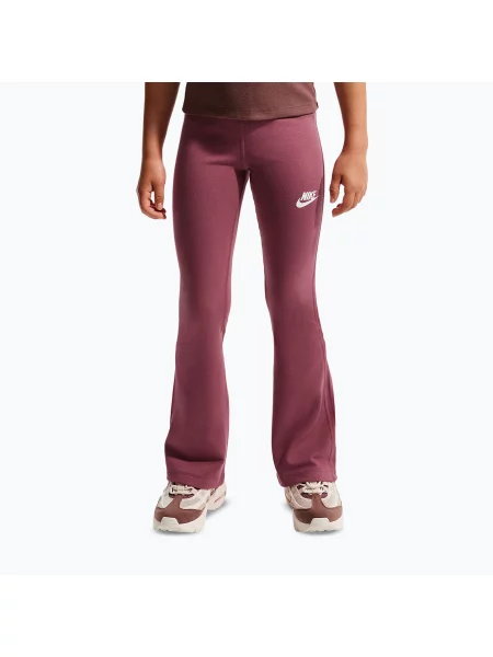 Gyerek leggingsek Nike Sportswear Classic pink smoke/white. Méret: fehér