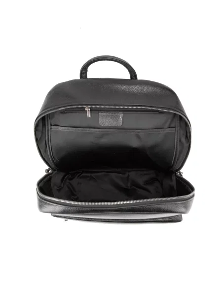 Кожаный рюкзак Royalbag черный