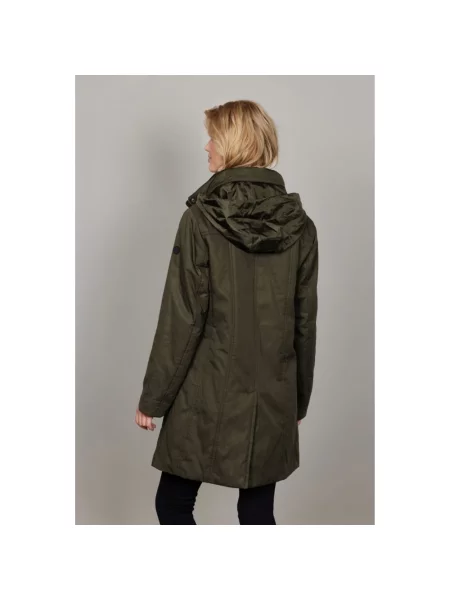 Parka Junge zielona