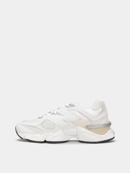 Кожаные кроссовки New Balance бежевые