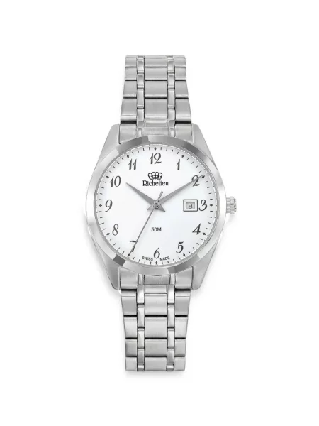 Ceas Richelieu Swiss clasic alb