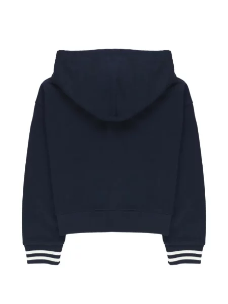 Bluza z kapturem dziecięca Tommy Hilfiger niebieska