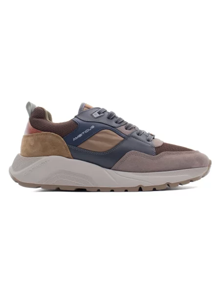 Sneakersy Ambitious skórzane chunky