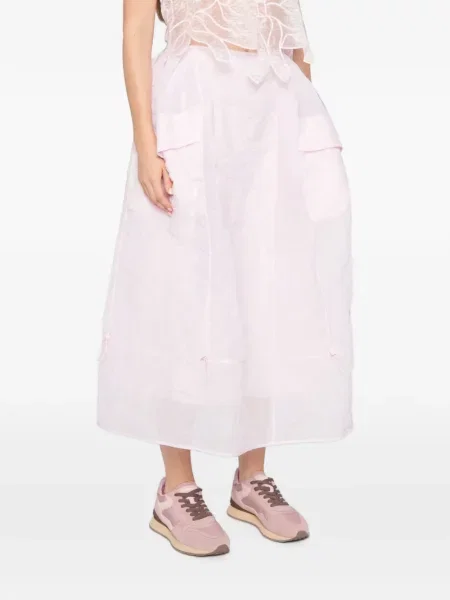 Fusta maxi Cecilie Bahnsen roz