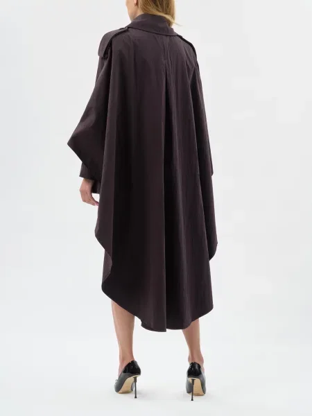Тренч Elisabetta Franchi коричневий