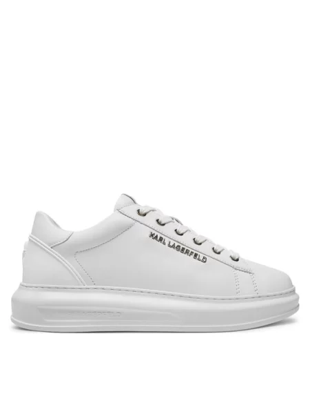 Sneakersy KARL LAGERFELD białe