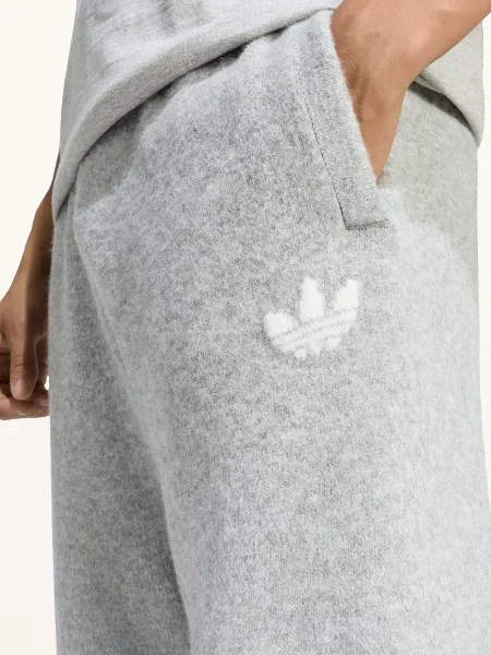 Adidas Originals Pletené Kalhoty šedá