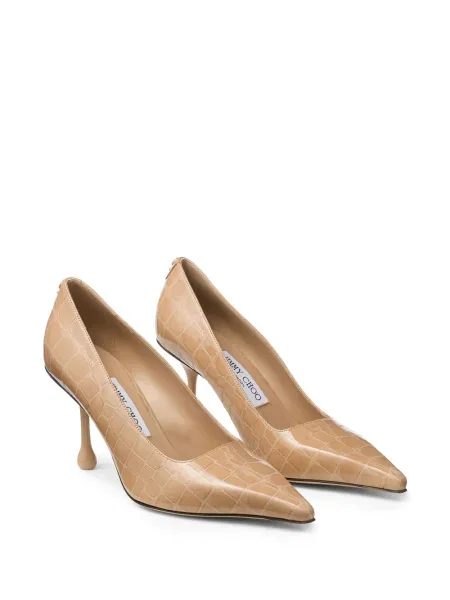 Pantofi cu toc Jimmy Choo maro