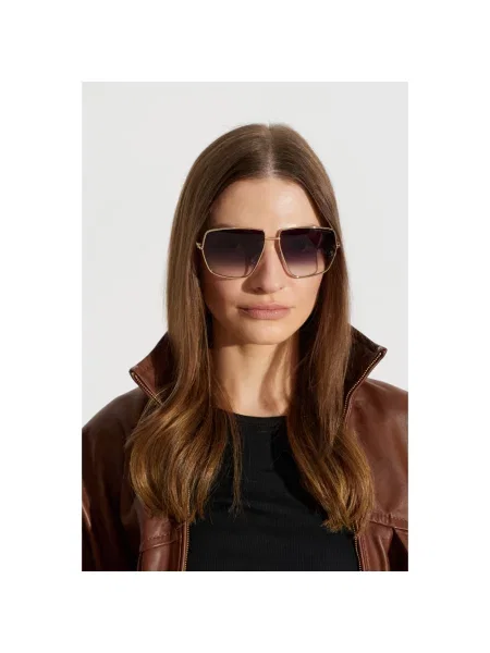 Okulary przeciwsłoneczne Marc Jacobs żółte
