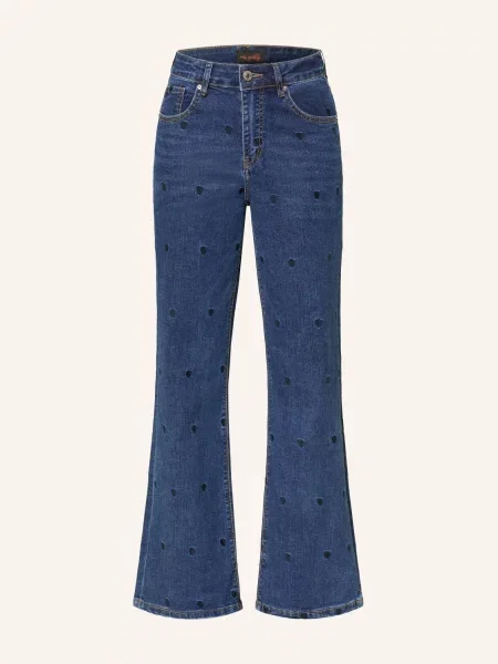 Miss Goodlife Rovné Džíny 24 blue modré