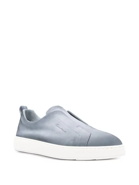 Sneakerși Santoni albastru