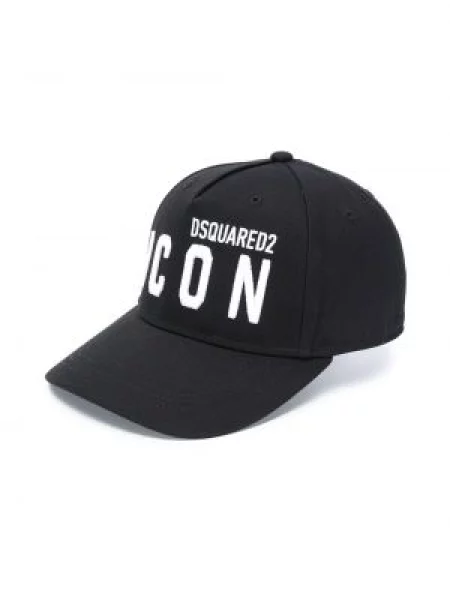 Czapka z daszkiem Dsquared2 czarna