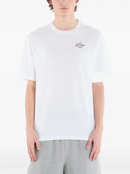 Scurt tricou Jordan alb