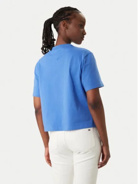 Tričko Tommy Jeans modré