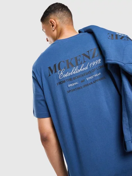 Mckenzie T-Shirt Type niebieska