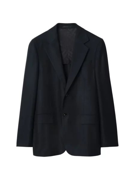 Sacou Burberry de lână albastru