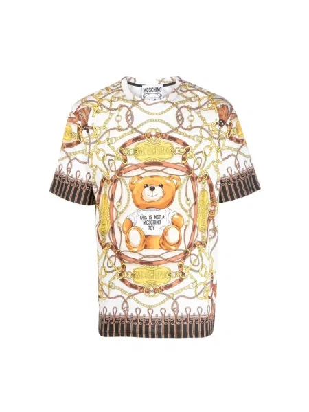 Koszulka Moschino biała