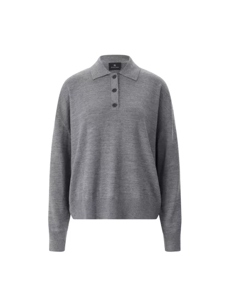 Sweter Anine Bing wełniany szary