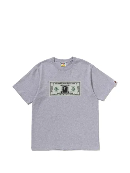 Tricou A Bathing Ape® cu imagine gri