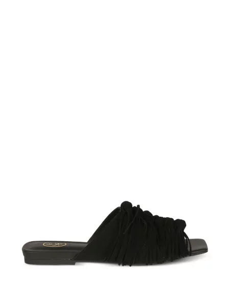 Sandale Ash cu franjuri negru