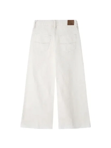 Gyerek denim ruha Pepe Jeans fehér