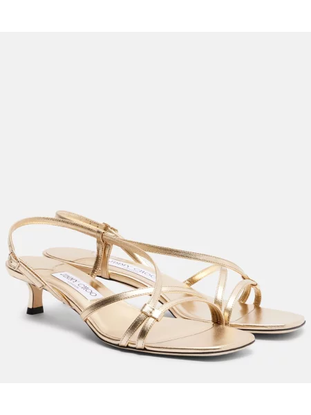 Sandale Jimmy Choo din piele slingback