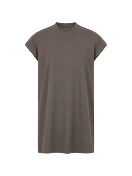 Tricou Rick Owens Drkshdw fără mâneci cu decolteu rotund gri