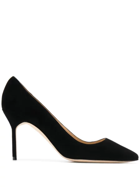 Pantofi cu toc Manolo Blahnik negru