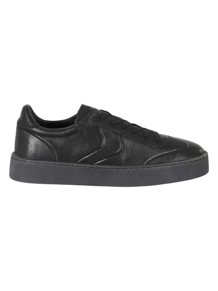 Sneakersy Voile Blanche skórzane czarne