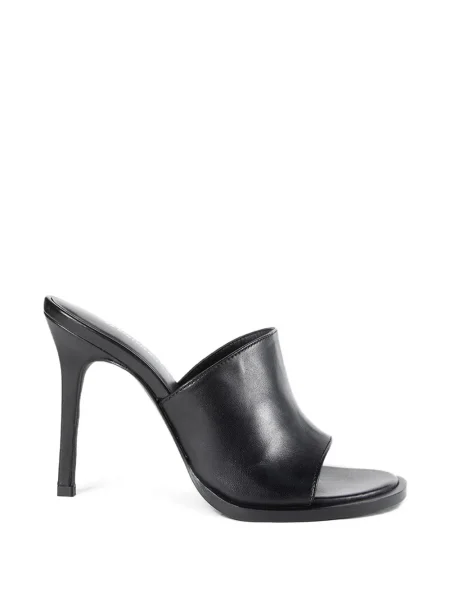 Sandale Ann Demeulemeester din piele negru