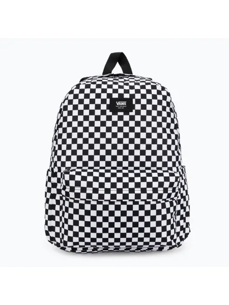 Раница Vans Old Skool Check 22 л черно/бяло бяло