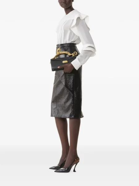Geantă Lanvin din piele negru