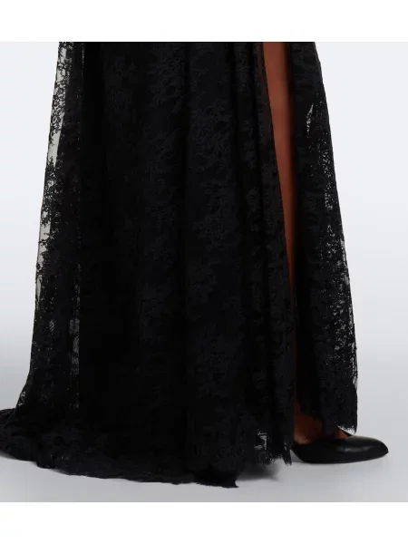 Rochie Monique Lhuillier din dantelă negru