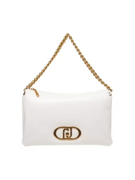 Torebka skórzana Liu Jo elegancka ze skóry ekologicznej biała