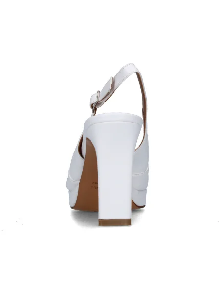 Pantofi Anita alb