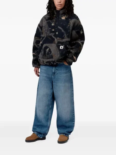 Pantaloni Carhartt Wip albastru