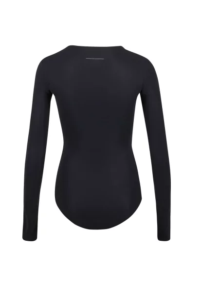 Top Mm6 Maison Margiela czarny