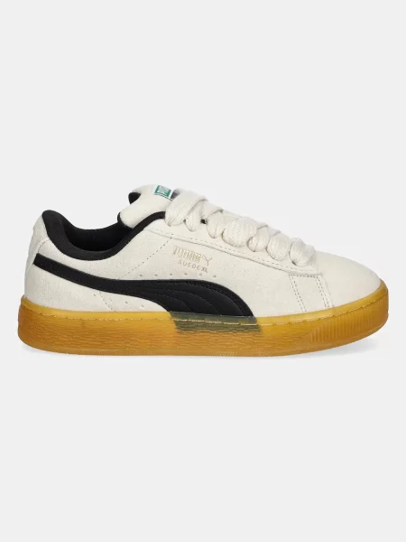 Semišové tenisky Puma Suede XL Dark Risk béžová