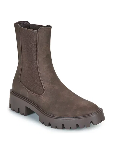 Pantofi Only de culoare solidă maro