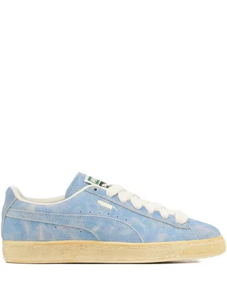 Sneakerși Puma Suede din piele de căprioară albastru