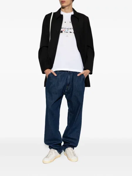 Tricou Ps Paul Smith cu imagine alb