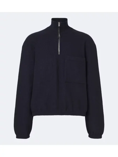 Pulover Bottega Veneta de lână albastru