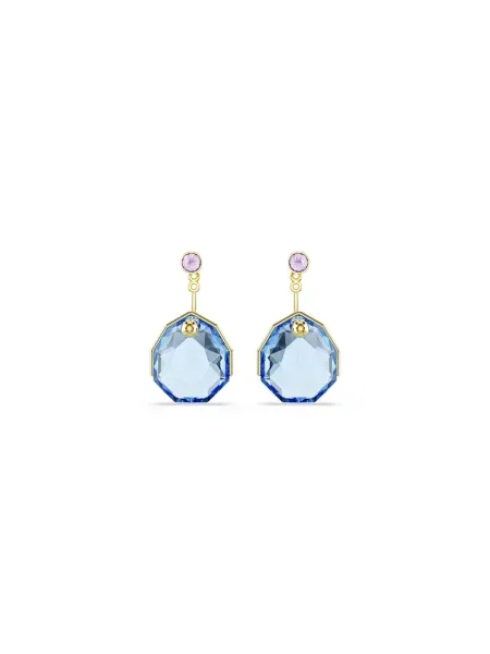 Swarovski kolczyki GEMA niebieskie