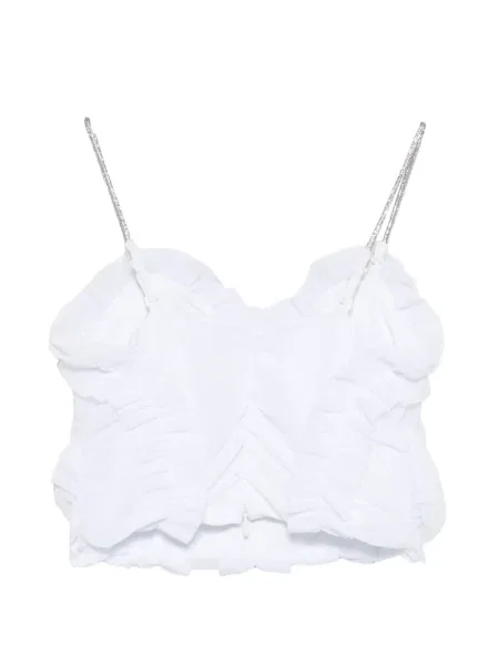 Top dziecięcy Twinset biały