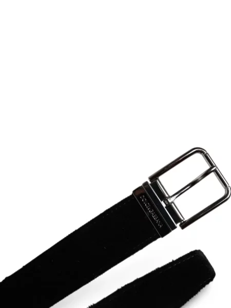 Cu centură curea Dolce & Gabbana cu cataramă negru